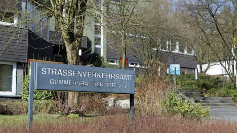 Das Straßenverkehrsamt in Gummersbach